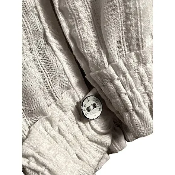 Rag & Bone Drew Off the Shoulder White Top size XSmall - Picture 9 of 12